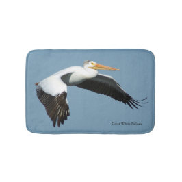 Great White Pelican bathmat Badematte