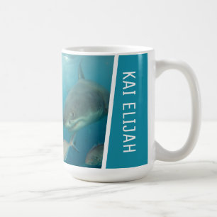 Great White Shark Australia Sea Thema Large Kaffeetasse