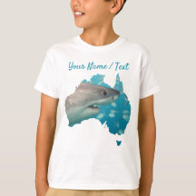 Great White Shark Australien Blue & White Boys