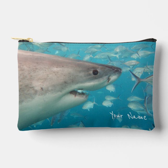 Great White Shark Australien Zubehörtasche (Vorderseite)