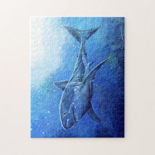 Great White Shark Poster Puzzle