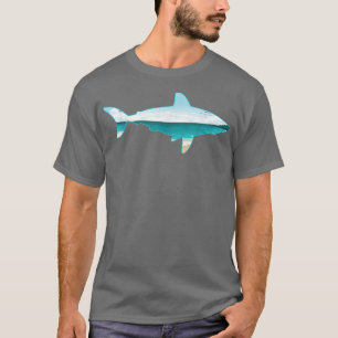 Great White Shark Print mit LandscapeShark Lover T-Shirt