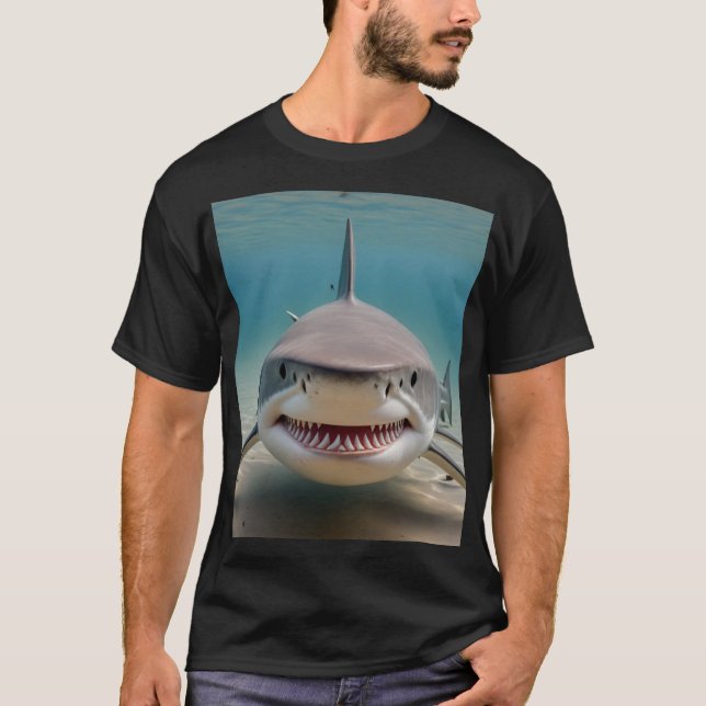 Great White Shark T Shirt (Vorderseite)