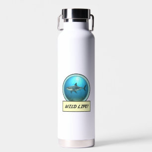 Great White Shark Water Flasche