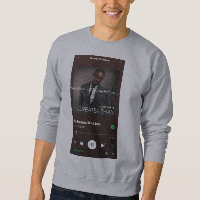 Greater als - Sweatshirt (Vorderseite)