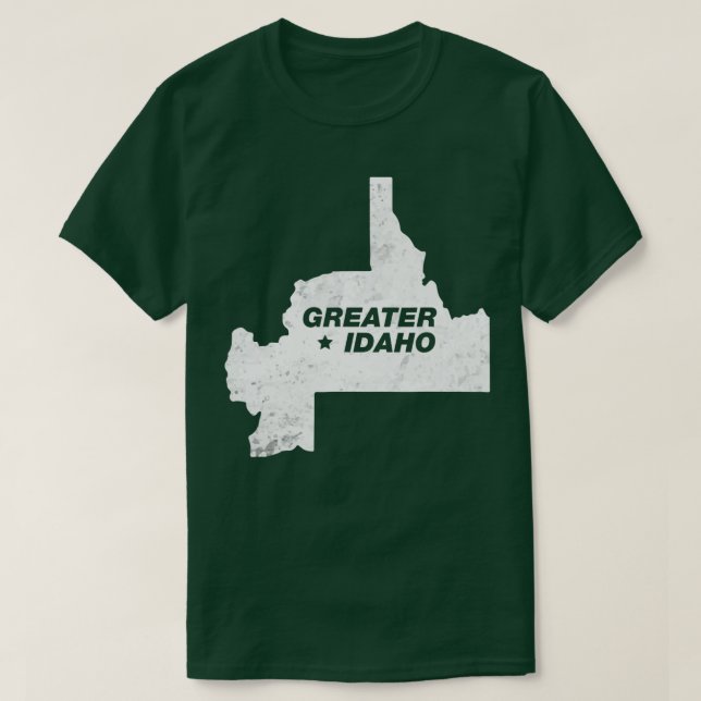 Greater Idaho Map T-Shirt (Design vorne)