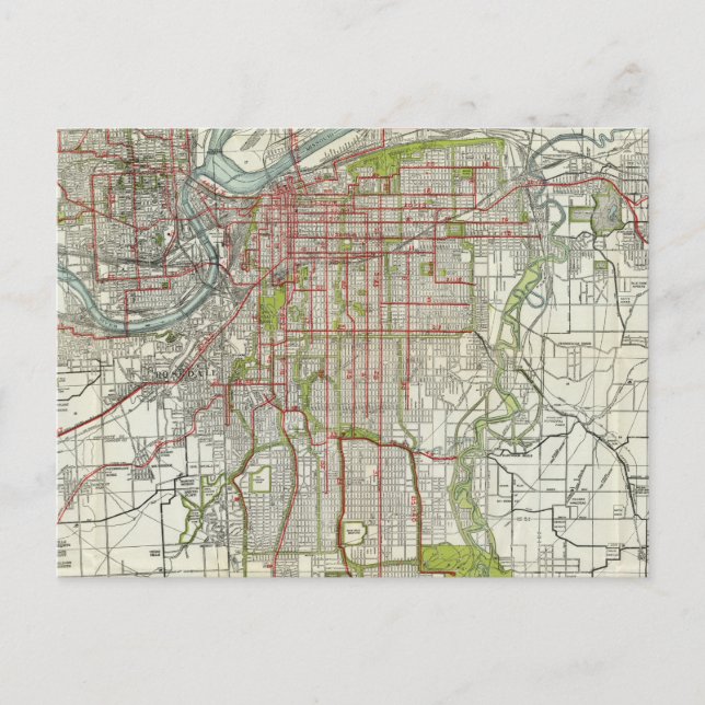 Greater Kansas City Postkarte (Vorderseite)