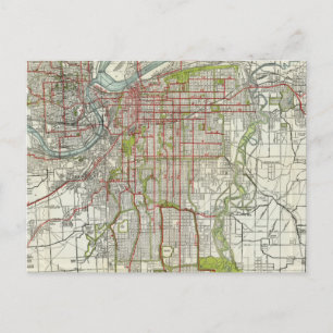 Greater Kansas City Postkarte