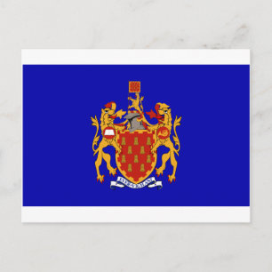 Greater Manchester Flag Postkarte