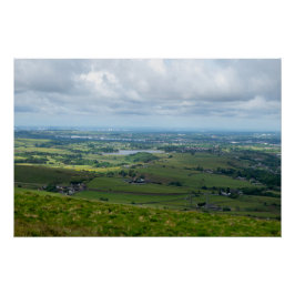 Greater Manchester von Blackstone Edge Poster