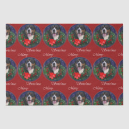 Greater Swiss Mountain Dog ChristmasTissue Seidenpapier