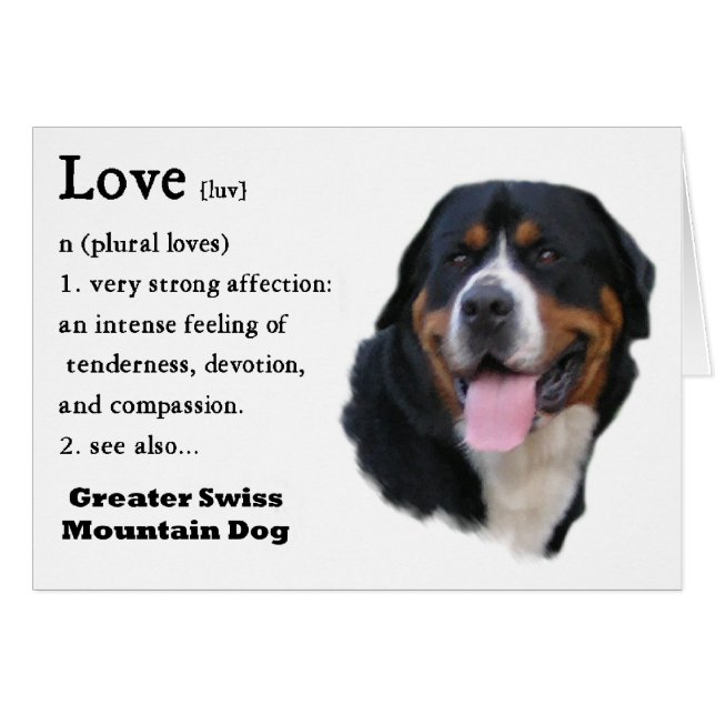 Greater Swiss Mountain Dog Geschenke (Vorderseite (Horizontal))