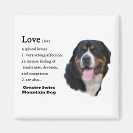 Greater Swiss Mountain Dog Geschenke Magnet