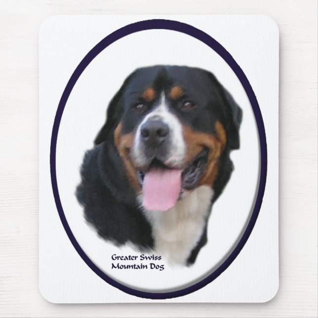 Greater Swiss Mountain Dog Geschenke Mousepad (Vorne)