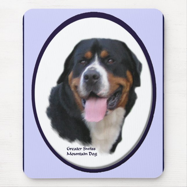 Greater Swiss Mountain Dog Geschenke Mousepad (Vorne)