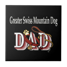 Greater Swiss Mountain Dog Vater Fliese