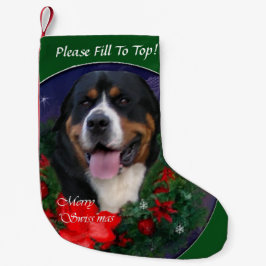 Greater Swiss Mountain Dog Weihnachten Kleiner Weihnachtsstrumpf