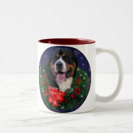Greater Swiss Mountain Dog Weihnachtsgeschenke Zweifarbige Tasse