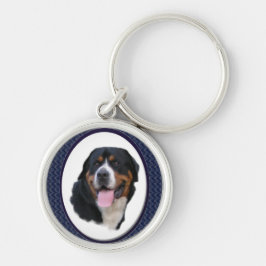 Greater Swiss Mountain Hund Art Schlüsselanhänger