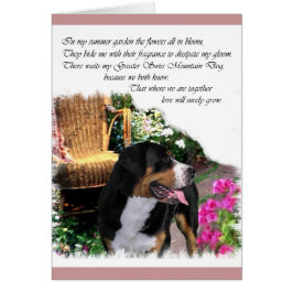 Greater Swiss Mountain Hund Kunstgiesserei