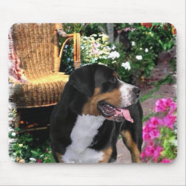 Greater Swiss Mountain Hund Kunstgiesserei Mousepad
