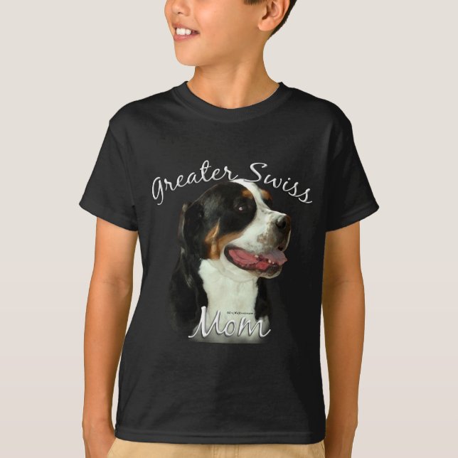 Greater Swiss Mountain Hund Mama 2 T-Shirt (Vorderseite)
