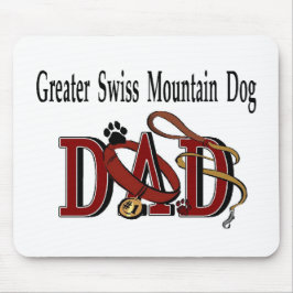 Greater Swiss Mountain Hund Vater Geschenke Mousepad