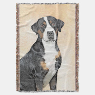 Greater Swiss Mountain Hunde Malerei - Originelle Decke