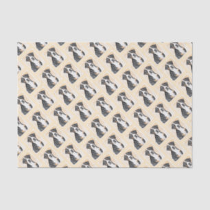 Greater Swiss Mountain Hunde Malerei - Originelle  Seidenpapier