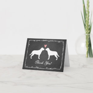 Greater Swiss Mountain Hunde Wedding Vielen Dank Dankeskarte