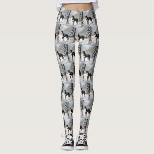 Greater Swiss Mountain Let It Snow Weihnachten Leggings