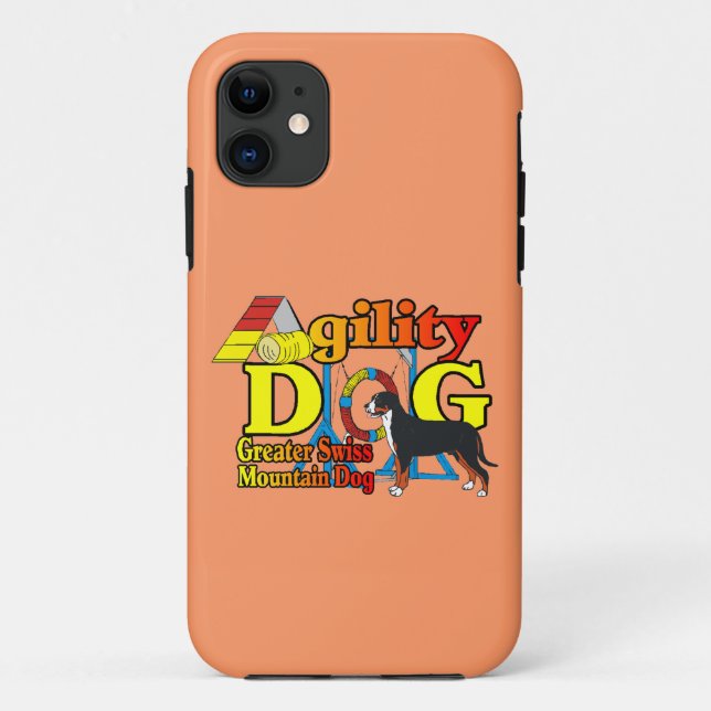 Greater Swiss Mtn Dog Agility Case-Mate iPhone Hülle (Rückseite)
