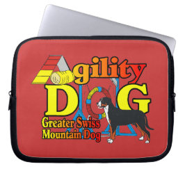 Greater Swiss Mtn Dog Agility Laptopschutzhülle