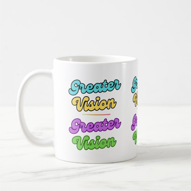 Greater Vision Coffee Tasse (Links)