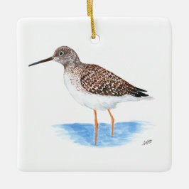 Greater Yellowlegs Keramikornament