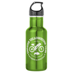 Greater Yellowstone Trail (Radfahren) Edelstahlflasche