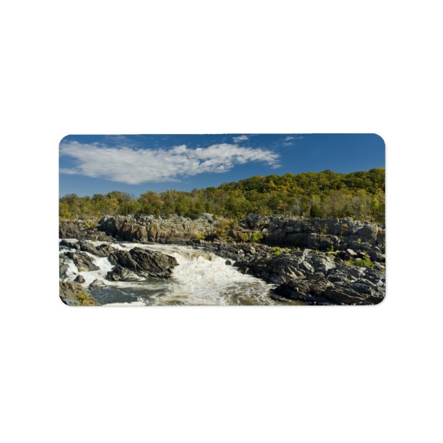 Greatfalls Virginia Adressaufkleber (Vorne)