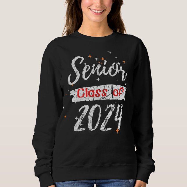 Greatness Unleashed Senior Class of 2024 Graduatio Sweatshirt (Vorderseite)