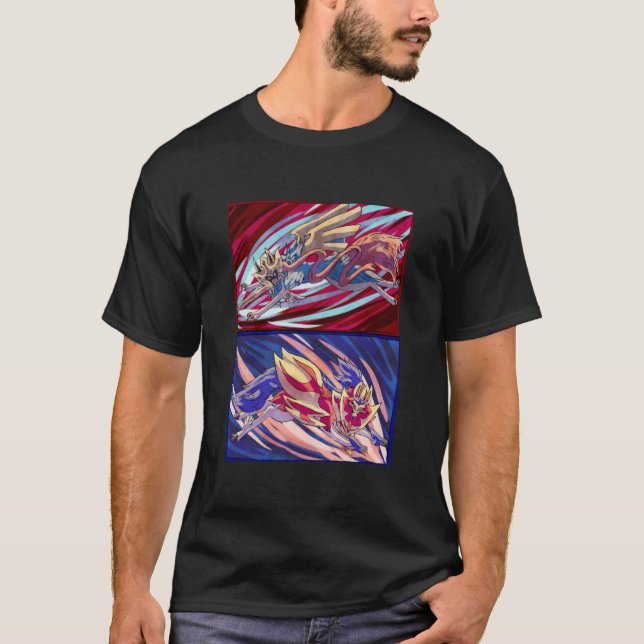 Greatwolves Zacian Zamazenta Classic T-Shirt (Vorderseite)