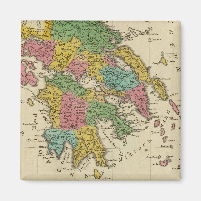 Grecia Antiqua Magnet (Vorne)