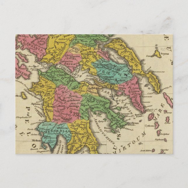Grecia Antiqua Postkarte (Vorderseite)