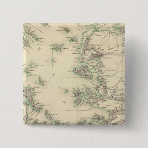 Grecian Archipelago, uralt Button