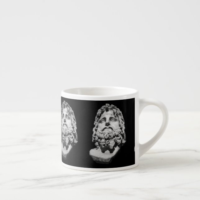 Greco Roman Bust Espressotasse (Rechts)