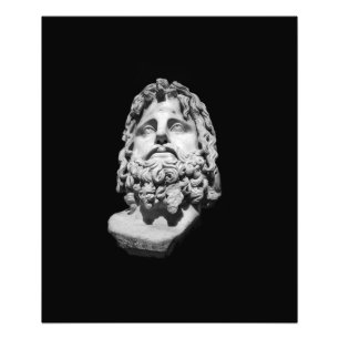 Greco Roman Bust Fotodruck