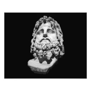 Greco Roman Bust Fotodruck