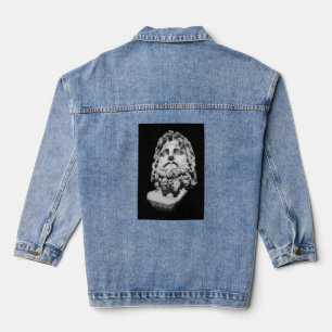 Greco Roman Bust Jeansjacke