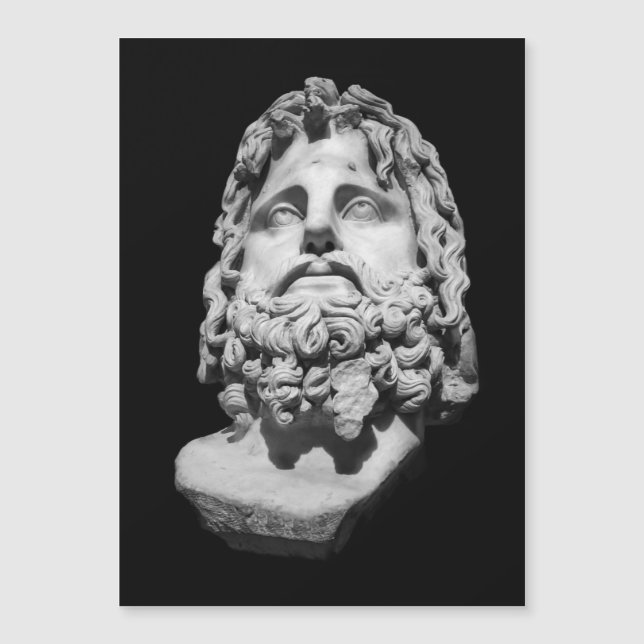 Greco Roman Bust Magnetkarte (Vorderseite)