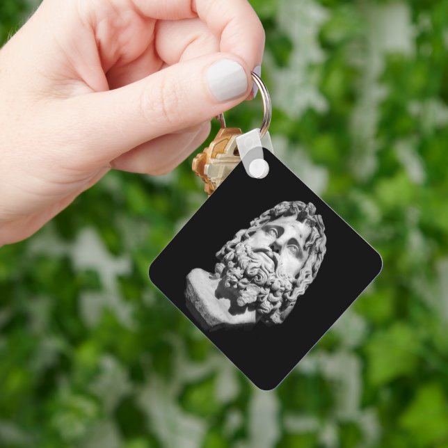 Greco Roman Bust Schlüsselanhänger (Hand)