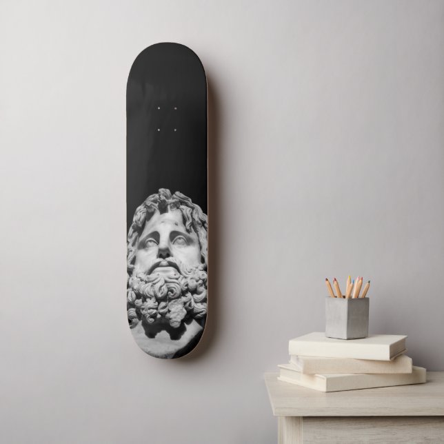Greco Roman Bust Skateboard (Wandkunst)