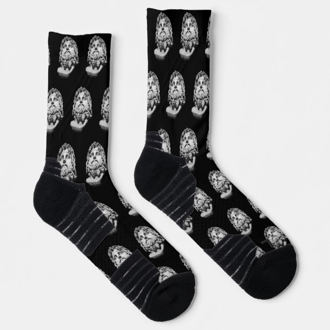 Greco Roman Bust Socken (Rechts)